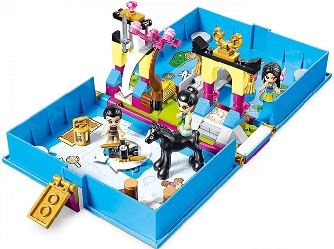 LEGO Disney Mulan’s Storybook Adventures 43174 Creative Building Kit New 2020 (124 Pieces)