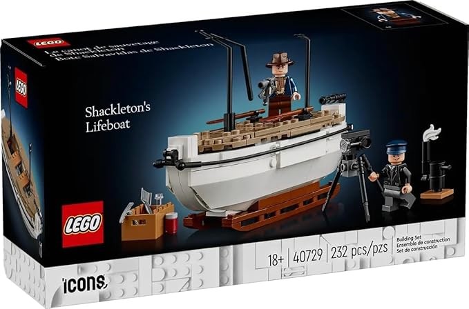 LEGO Icons Shackelton's Lifeboat (40729)