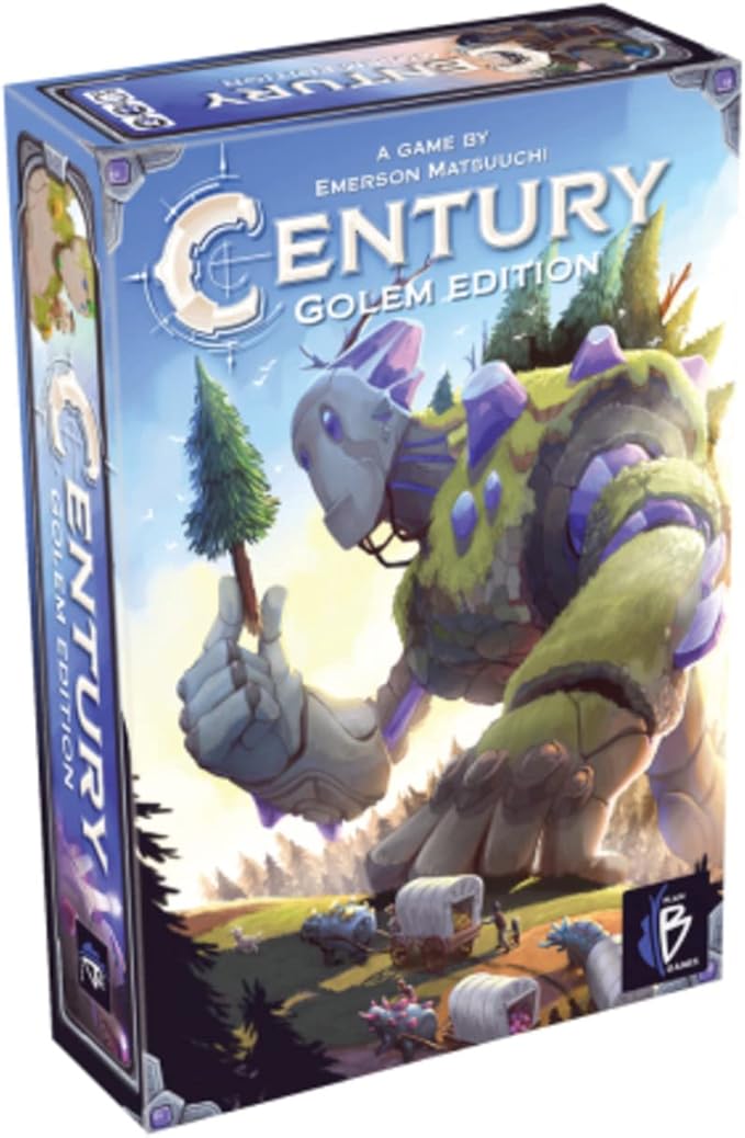 Asmodee Century Golem Edition Board Game - Journey Along The Golem Road in Caravania Strategy Game for Kids &amp Adults Ages 8+ 2-4 Players 30-45 Minute Playtime