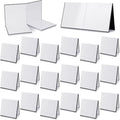 Zhanmai 10 Pcs Blank Game Board 18 x 18 Inches Quad Fold Dry Erase Make Your Own Game Board Folding Cardboard for School Classroom DIY Games Entertainment Activities