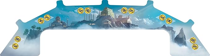 Asmodee 7 Wonders Duel Pantheon Board Game Expansion - Intense Two-Player Battles in the Ancient World Strategy Game for Kids and Adults Ages 10+ 2 Players 30 Minute Playtime