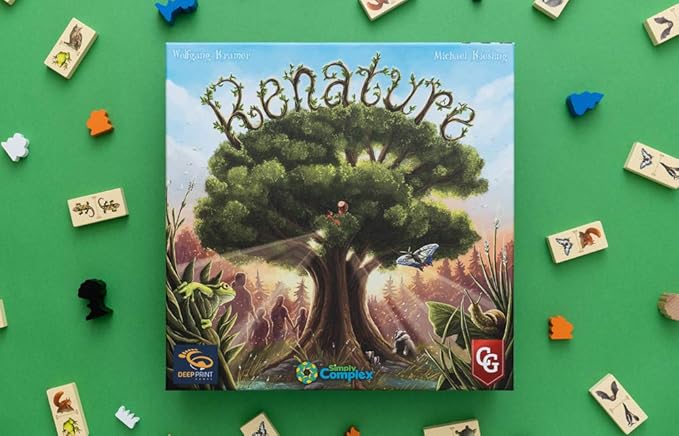 Capstone Games: Renature Strategy Board Game Transform The Polluted Valley Into a Thriving Ecosystem Easy to Follow Rules Ages 14 and Up
