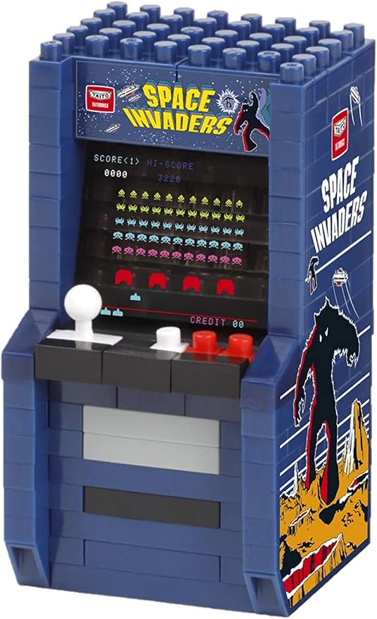 nanoblock - Space Invaders - Space Invaders Arcade Cabinet Character Collection Series Building Kit