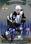 Autograph Warehouse 466196 Jere Lehtinen Autographed Dallas Stars Hockey Card 1997 Donruss Limited Counterparts No. 135