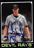 Sports Memorabilia Autograph Warehouse 247716 Tanyon Sturtze Autographed Baseball Card 2002 Upper Deck Vintage No. 32 - Tampa Rays