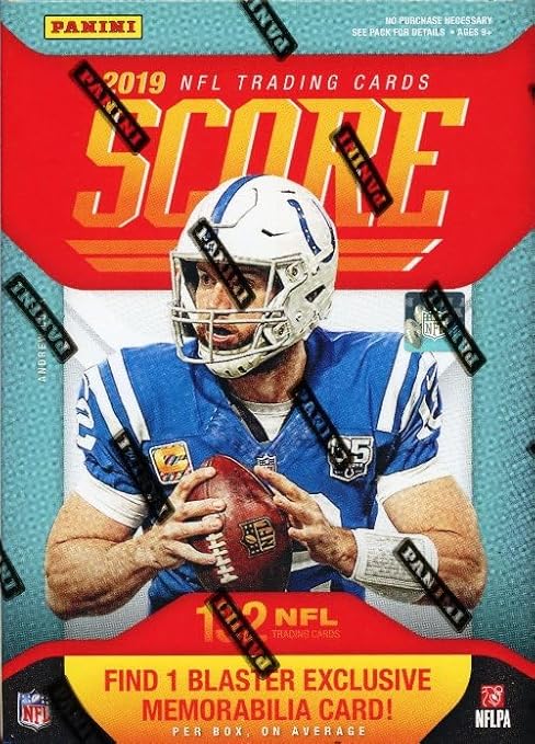 2019 Score Football EXCLUSIVE Factory Sealed Blaster Box with 132 Cards &amp MEMORABILIA Card! Look for Rookies &amp Autos of Kyler Murray Daniel Jones Dwayne Hoskins Drew Lock &amp Many More!