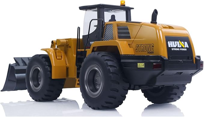 US in Stock 1/14 HUINA Toys 2.4G 10CH Radio Controlled Loader 1583 Electric Lifting System Lights Sound RC Construction Vehicles Assembled Hobby Garde Model for Adult Hobby