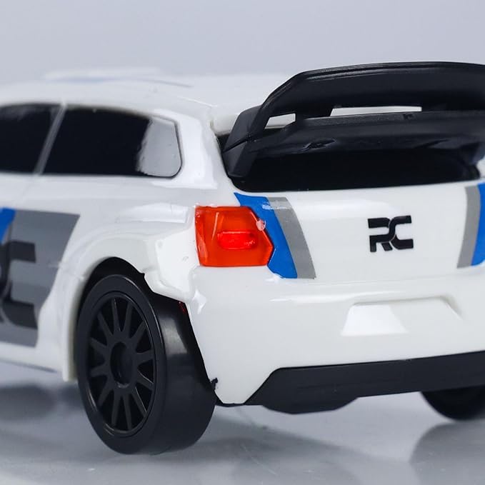 TOUCAN RC HOBBY 2.4GHz Mini RC Drift Car 1/43 Racing Vehicles High Speed 4WD Ready to Go Mini Car Radio Battery Lights Model Gyroscope for Ages 14+