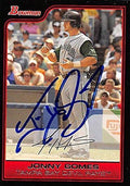 Sports Memorabilia Autograph Warehouse 247476 Jonny Gomes Autographed Baseball Card - Tampa Rays 2006 Bowman - No. 47
