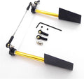 RC Boat Nylon Dual Steering Rudder with Servo Steering Arm Rod Stopper Ball Head Joint for RC Boat Scale Marine Cruise(C)