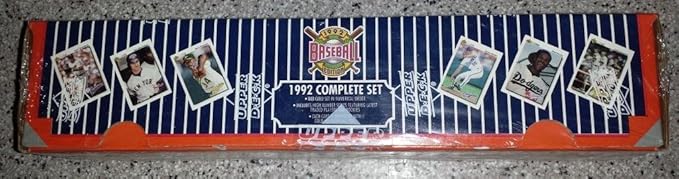 Upper Deck 1992 Baseball Complete Factory Set w/Manny Ramirez Rookie Card