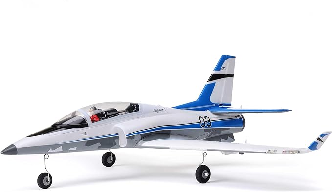 E-flite RC Airplane Viper 30mm EDF Jet BNF Basic (Transmitter Battery and Charger Not Included) with Safe and AS3X EFLU17750
