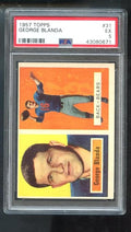 1957 Topps #31 George Blanda Chicago Bears NFL EX PSA 5 Graded Football Card