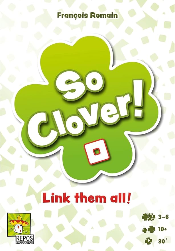 Asmodee So Clover! Party Game - Cooperative Word Association Board Game for Ages 10+ 3-6 Players 30 Min Playtime