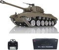 TOUCAN RC HOBBY US in Stock Henglong 1/16 7.0 Customized M26 Pershing RTR RC Tank 3838 Metal Tracks Wheels BB Airsoft That Shooting BB Bullets