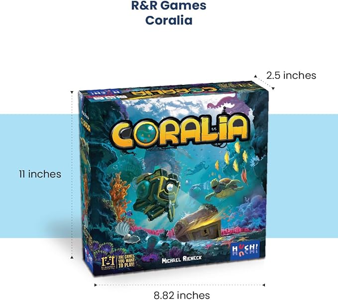 R&ampR Games Coralia Strategy Game