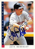 Autograph Warehouse 246535 Jeff Reboulet Autographed Baseball Card - Minnesota Twins 1993 Score - No. 233