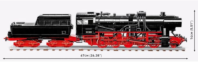 COBI Historical Collection DR BR Class 52 Steam Locomotive Building Set 2505 Pieces