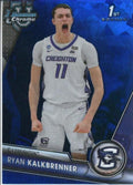 2023-24 Bowman University Chrome Sapphire #17 Ryan Kalkbrenner Creighton Bluejays Basketball Card - Sportscard Superstore