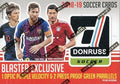 2018/19 Panini Donruss Soccer EXCLUSIVE HUGE Factory Sealed Blaster Box with 86 Cards Including OPTIC Purple Velocity &amp 2 Press Proof Green Parallels! Look for KYLIAN MBAPPE &amp VINCIUS JR Rooki