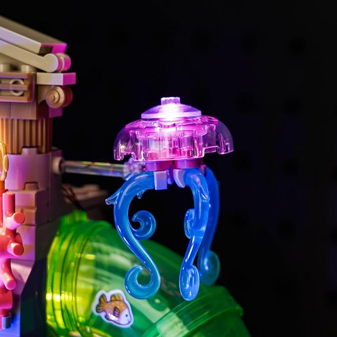 Upgraded Led Light Kit for Lego Heartlake City Water Park Building Set Compatible with Lego 42630 (Model Not Included)