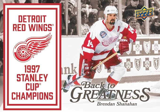2025-26 Upper Deck Detroit Red Wings Centennial Hockey Box Set