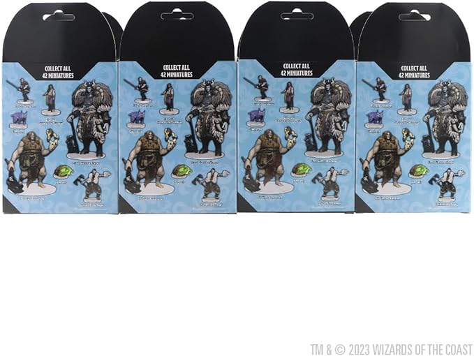 WizKids D&ampD Icons of The Realms: Bigby Presents Glory of The Giants - 8ct Booster Brick (Set 27)