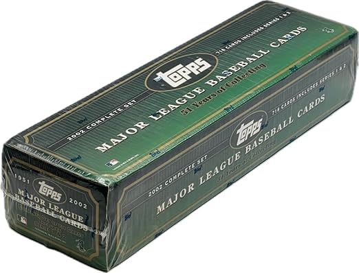 2002 Topps MLB Baseball Factory Complete Set
