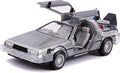 Jada - DLorean Back to The Future Collecting Vehicle Doors Open Glider Mode 1:24 Scale (253255021)
