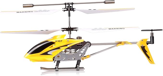 Syma S107/S107G 3 Channel RC Heli with Gyro - Yellow