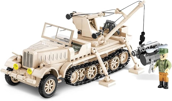 COBI Historical Collection WWII Sd.Kfz. 9/1 FAMO Vehicle Building Set 498 Pieces