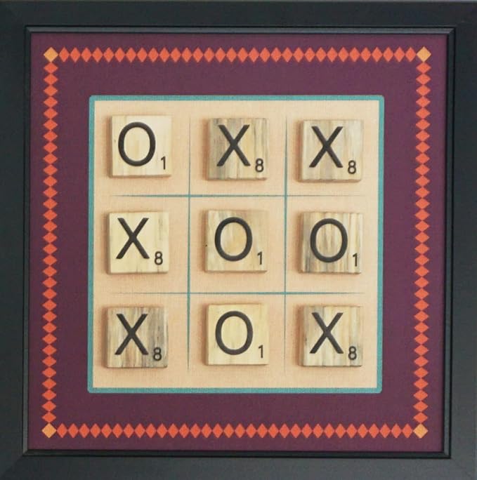 Magnetic Canvas Game Set. Chess/Checkers/Backgammon/TIC TAC Toe. Decrotive Game Sets use an mounting System That Gives Easy Access to Them. (Retro)