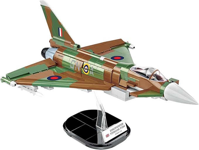COBI Armed Forces Eurofighter Typhoon FGR4 Aircraft Building Set 576 Pieces