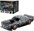 RC Drift Car 1/43 Full Proportional RC Electric Mini Racing Drift Car Model with Lights Kit RC Model Cars Gifts for Adults (RTR Version) (Gyroscope RTR Version Black and White)