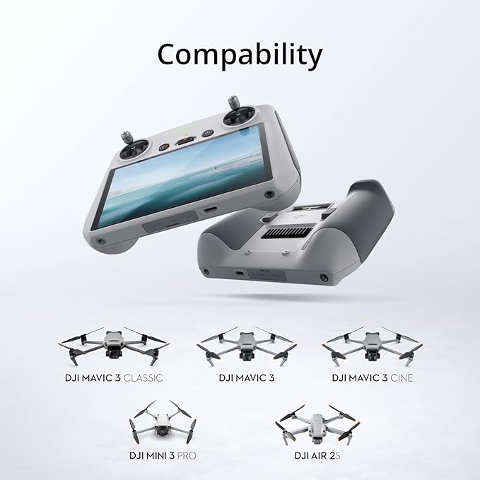 DJI RC - Remote Controller for DJI Mini 3 Pro Mavic 3 Classic Mavic 3 &amp Cine Air 2S (Renewed)