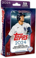 Topps 2024 Baseball Trading Cards 59 Cards Series 2 Hanger Pack Navy/Red/White