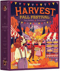 Keymaster Games Harvest Fall Festival | Expansion | Cozy Farming Strategy Board Game for Adults Families and Couples | Quick 60-Minute Worker Placement and Polyomino for Game Night or Solo Gaming