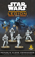Asmodee Star Wars: Legion Republic Clone Commandos - Elite Galactic Republic Unit Tabletop Miniatures Game Strategy Game for Kids and Adults Ages 14+ 2 Players 90 Min Playtime