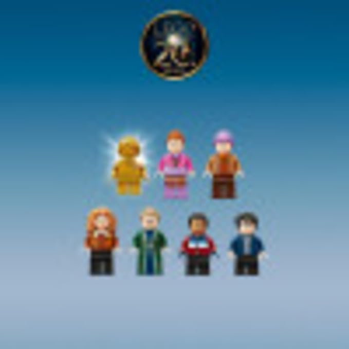 LEGO Harry Potter Hogsmeade Village Visit 76388 Building Toy 20th Anniversary Set with Collectible Golden Ron Weasley Minifigure Birthday Gift for Idea for Kids Girls and Boys Ages 8+