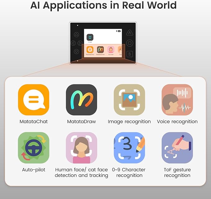 Nous AI Robot for Kids Ages 12+ STEM Coding Robot for Boys and Girls with Scratch &amp Python Programming Robot Building Kit for Kids to Build Your Own AI Robot