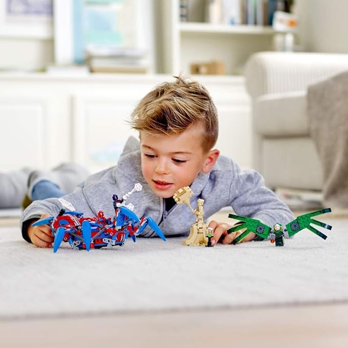 Lego 76114 Super Heroes Spider-Man Spider Crawler Building Set Marvel Toy Vehicles for Kids