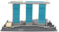 Oichy Building Blocks Set Marina Bay Sands Architecture Model Kits Collection Toy Building Sets for Adults and Kids(881 PCS)