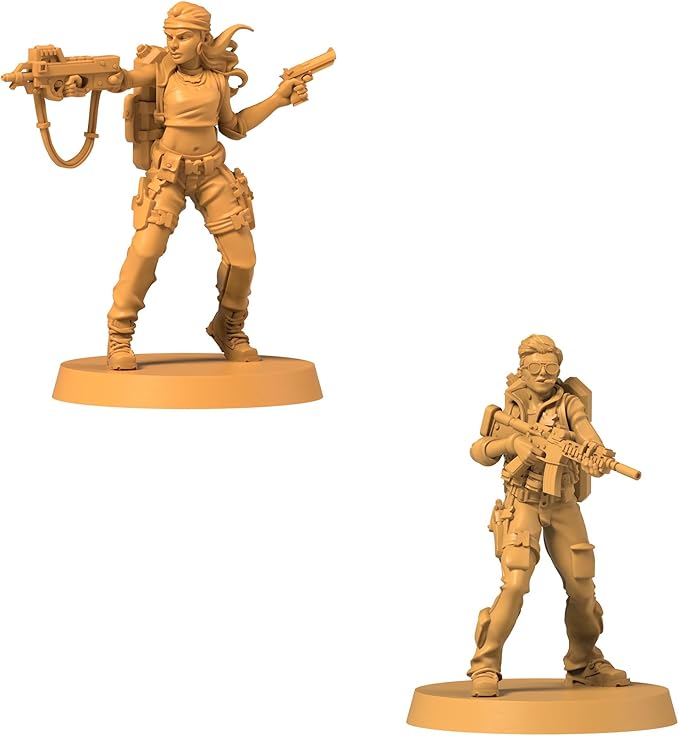 Army of The Dead - A Zombicide Game Join The Mercenaries in a Heist Through Zombie-Infested Las Vegas! Cooperative Strategy Game Ages 14+ 1-6 Players 60 Minute Playtime Made by CMON
