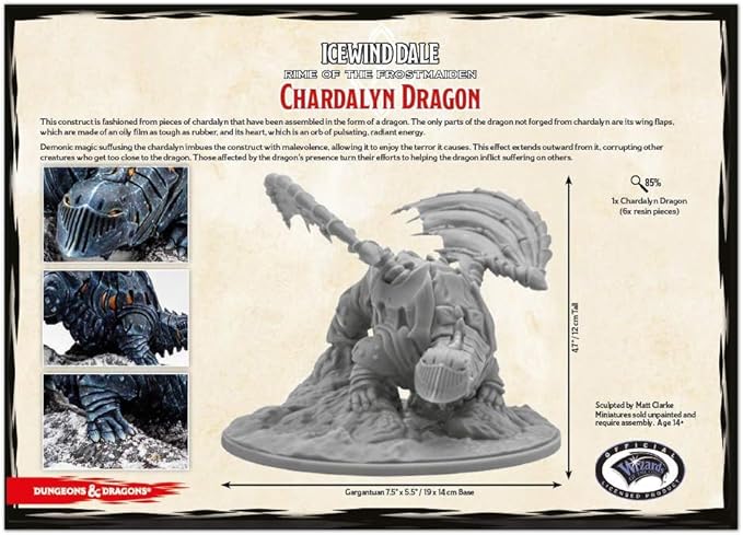 Gale Force Nine Dungeons and Dragons Chardalyn Dragon