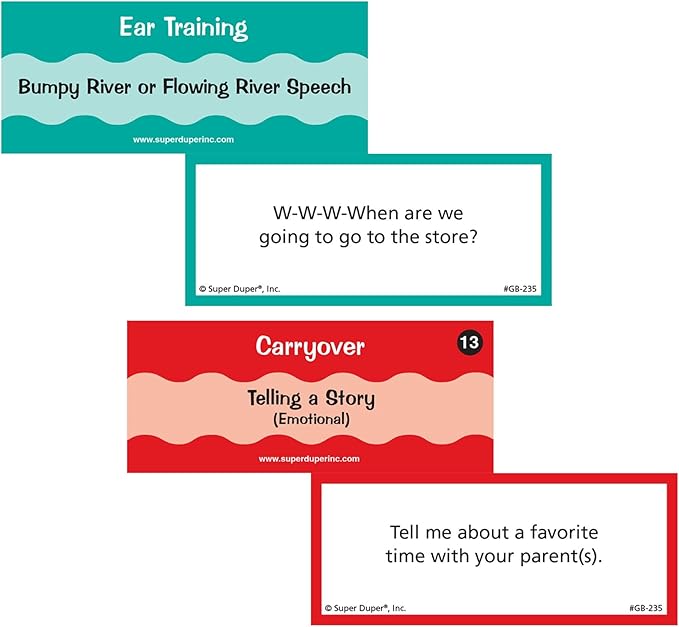 Super Duper Publications | Fluency River® Fluency Speech Improvement Board Game | Educational Learning Resource for Children