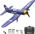 HAWK'S WORK 3 Channel RC Plane F4U Corsair Remote Control Warbird Ready to Fly 2.4GHz 6-axis Gyro Stabilizer Easy to Fly for Kids &amp Beginners