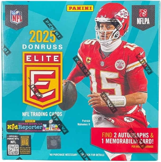 2025 Panini Donruss Elite Football Hobby Box