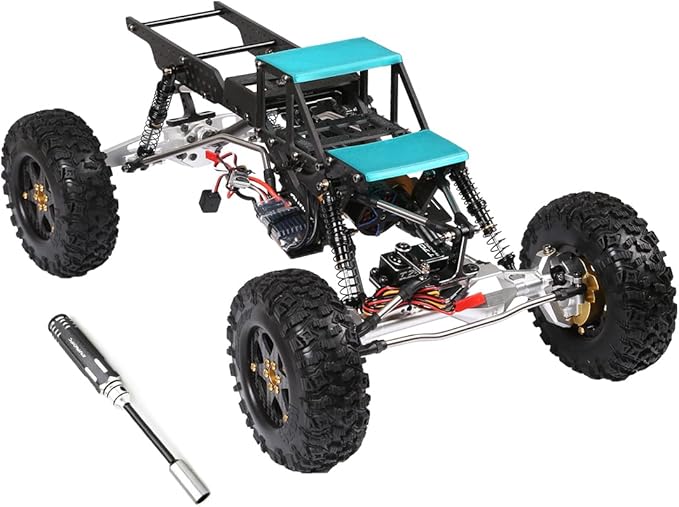 RhinoRC YUE LCG Sporty Crawler Car with T70 Servo 40A S12 Outrunner Motor Combo for Competition Crawler RTR 1/10 Off-Road Car