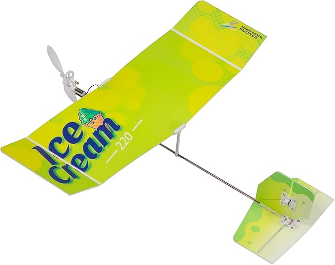 Upgrade E23 ICE Cream Foam Airplane Model 220mm Wingspan 2.4GHz 3CH PP Foam Mini Indoor RC Airplane RTF