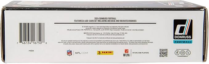 2024 Panini Donruss Football Factory Set (400 Cards)